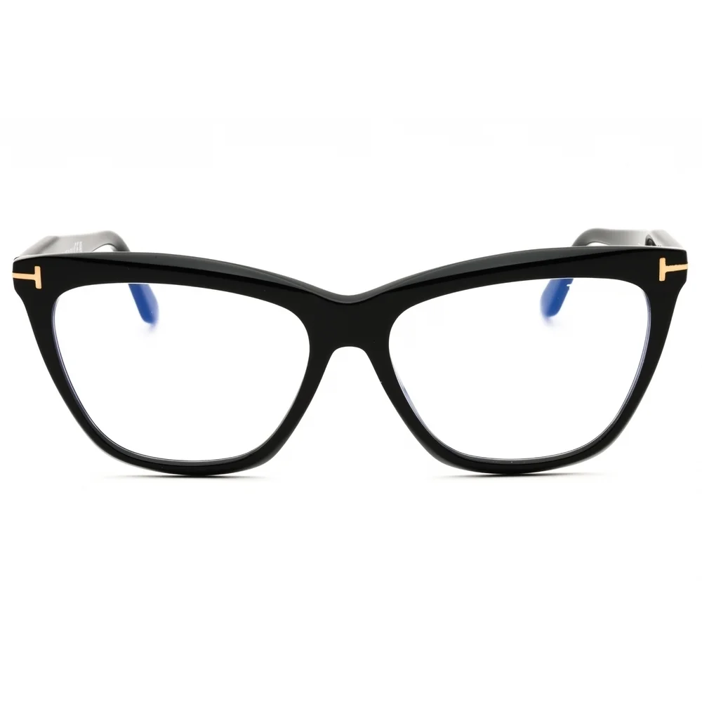NWT Tom Ford FT6064-B Black Cat Eye 56mm Eyeglasses